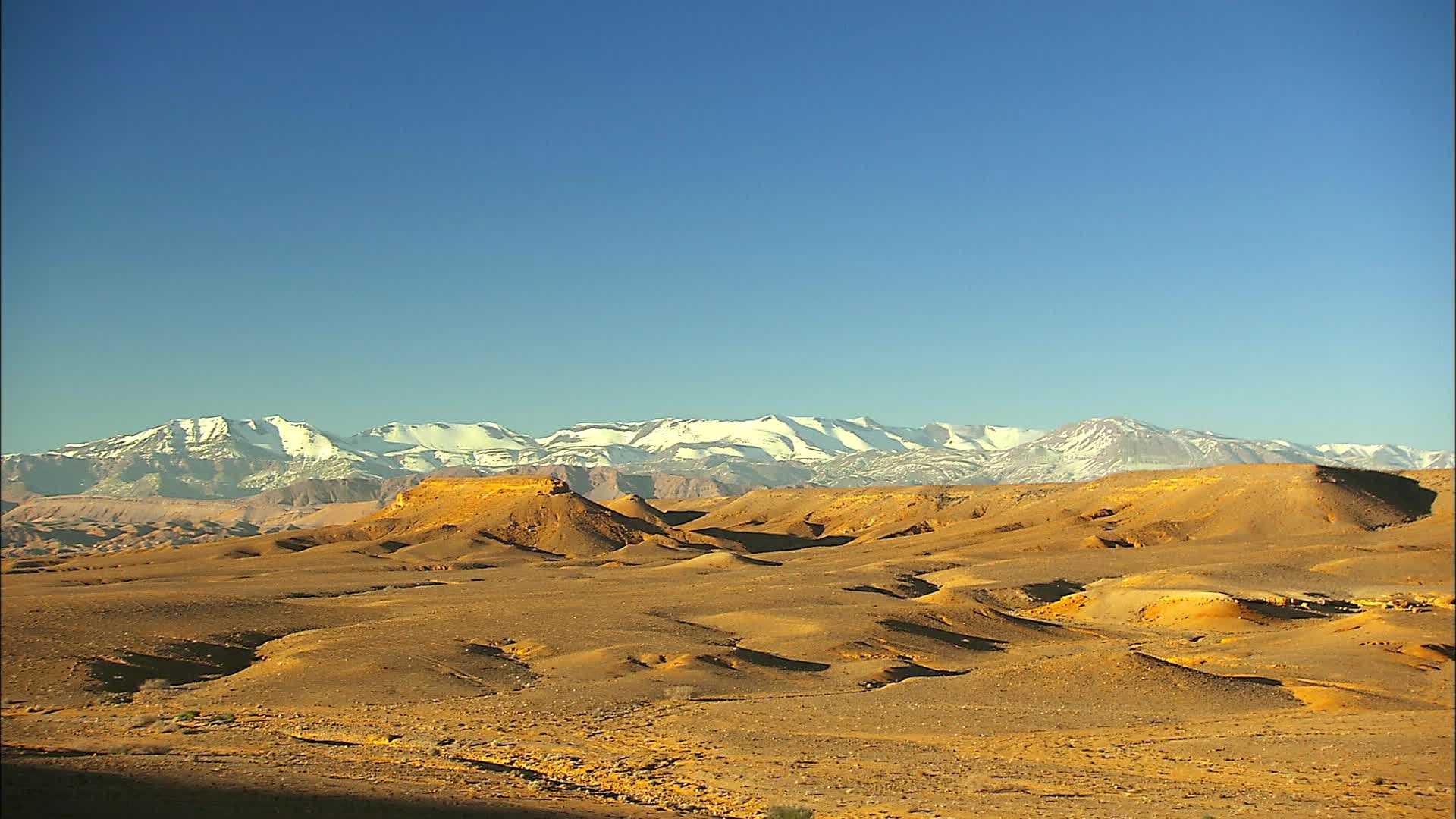 Entre Ouarzazate et Skoura - Maroc