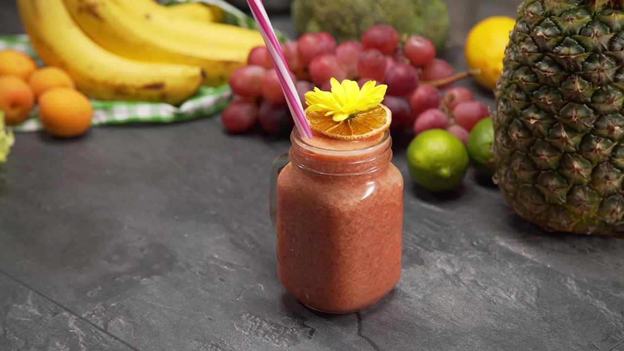 Smoothie énergisant aux cerises douces