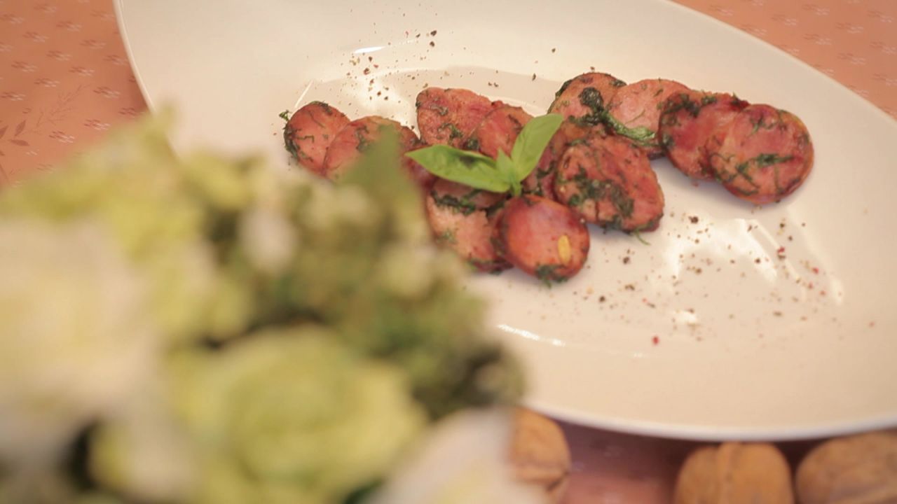 Chorizo with Garlic