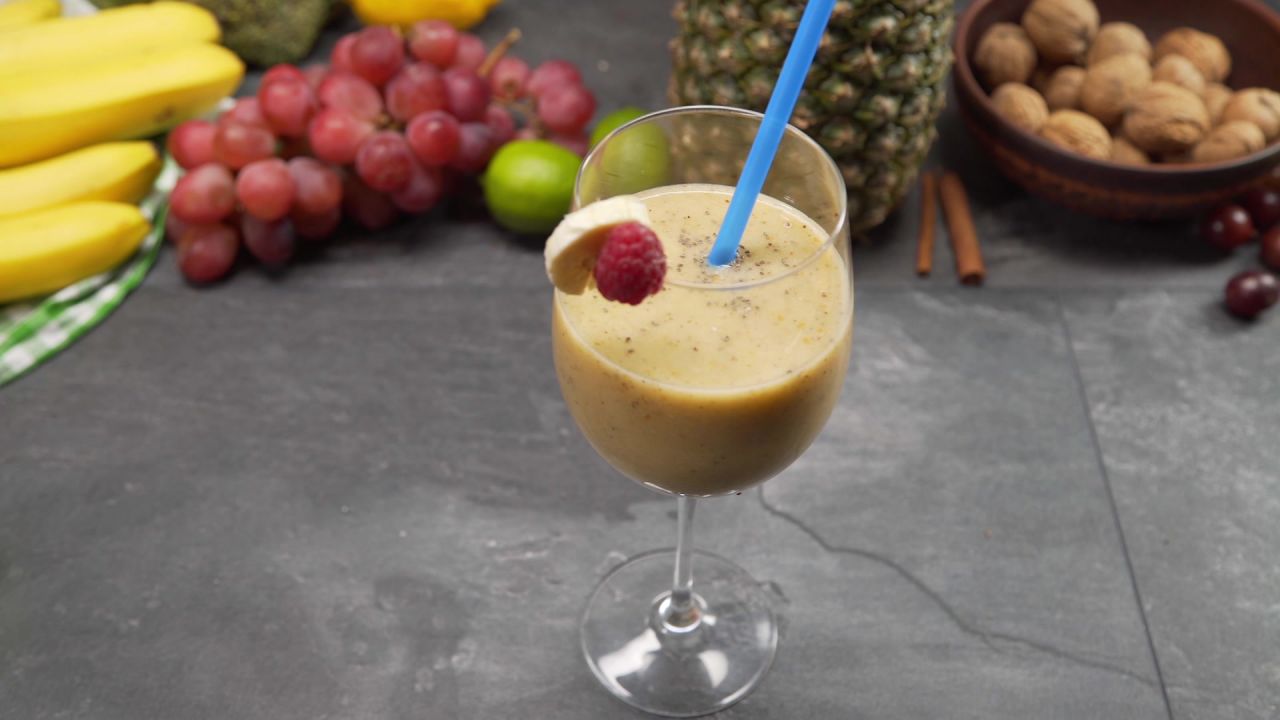 Smoothie au kiwi et au concombre