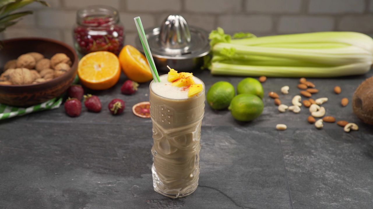 Smoothie au café et à la banane