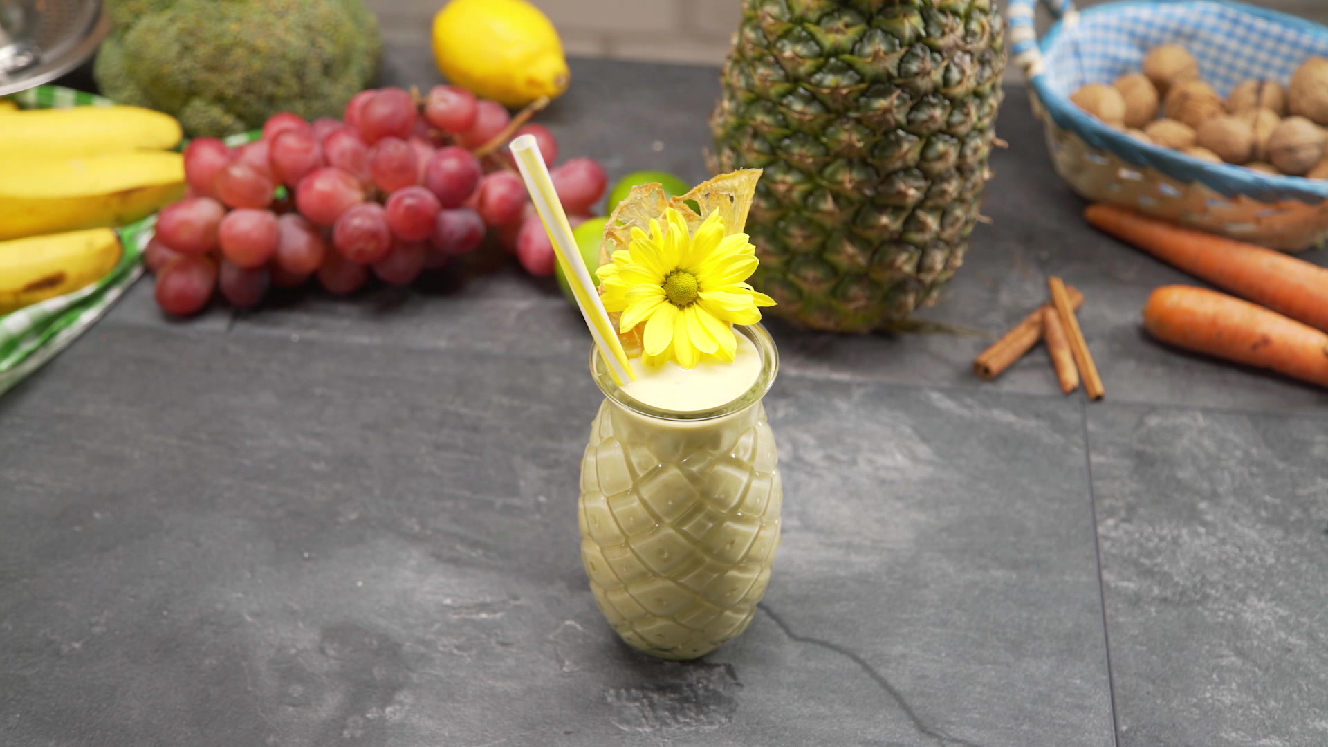 Smoothie tropical à la banane