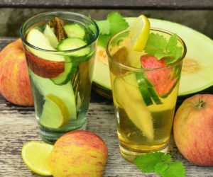 5 idées de recettes d’eau detox