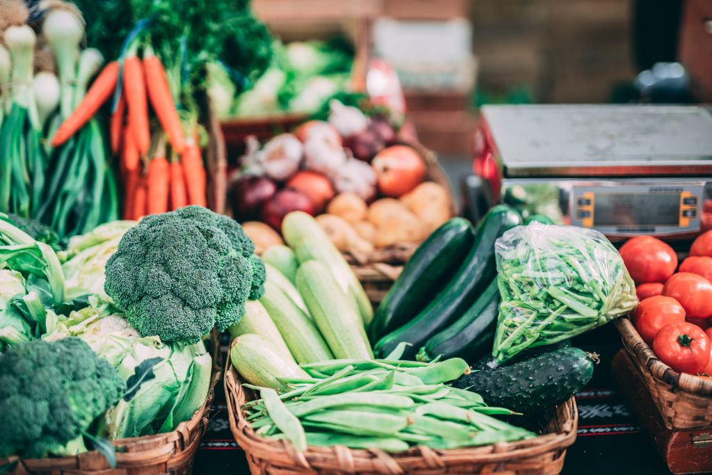 Panier de légumes de saison