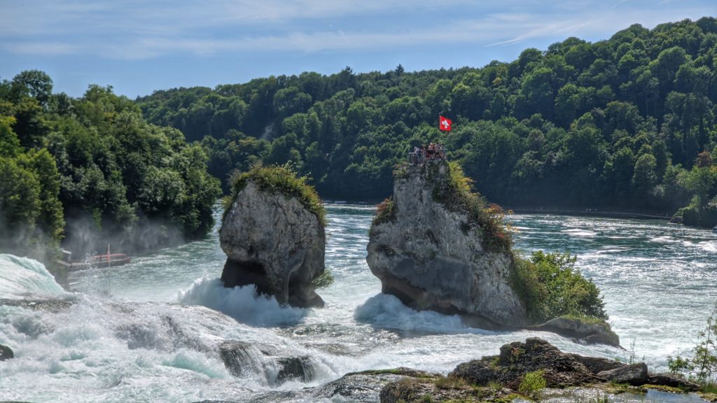 Les chutes du Rhin