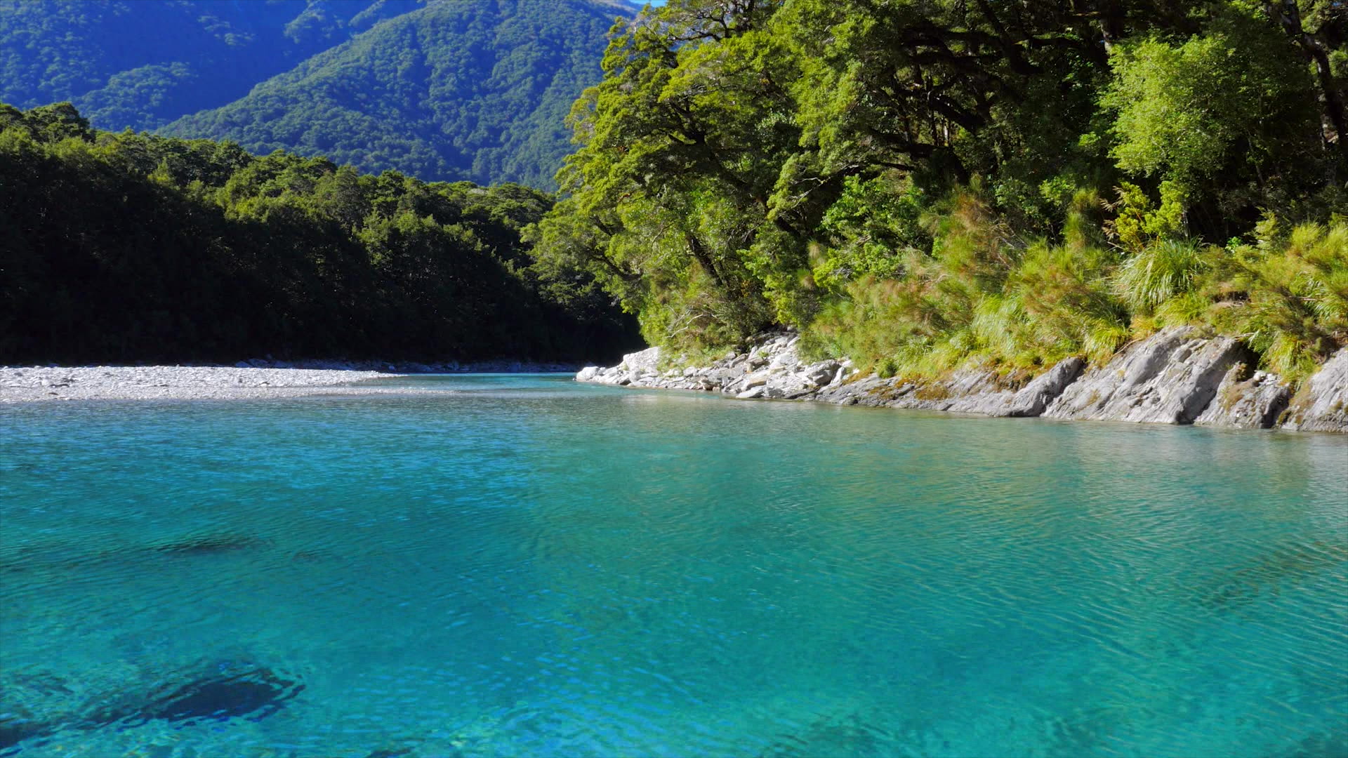 Blue Pools - New Zealand