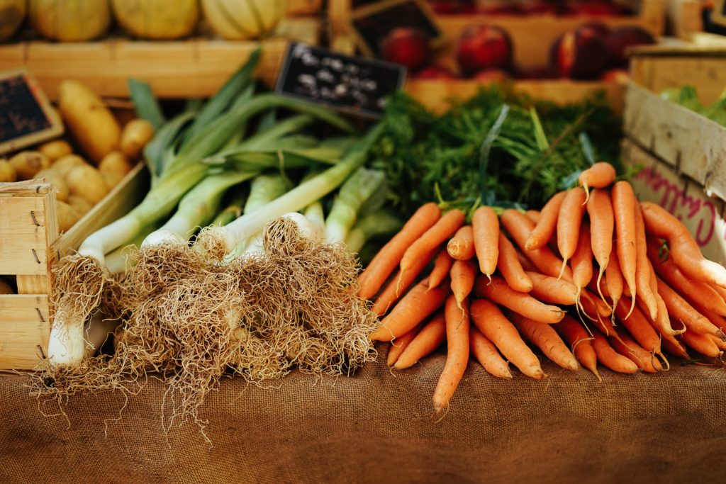 fruits et légumes du mois de mars