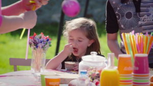 Un goûter d'anniversaire