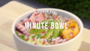 Minute bowl arc-en-ciel