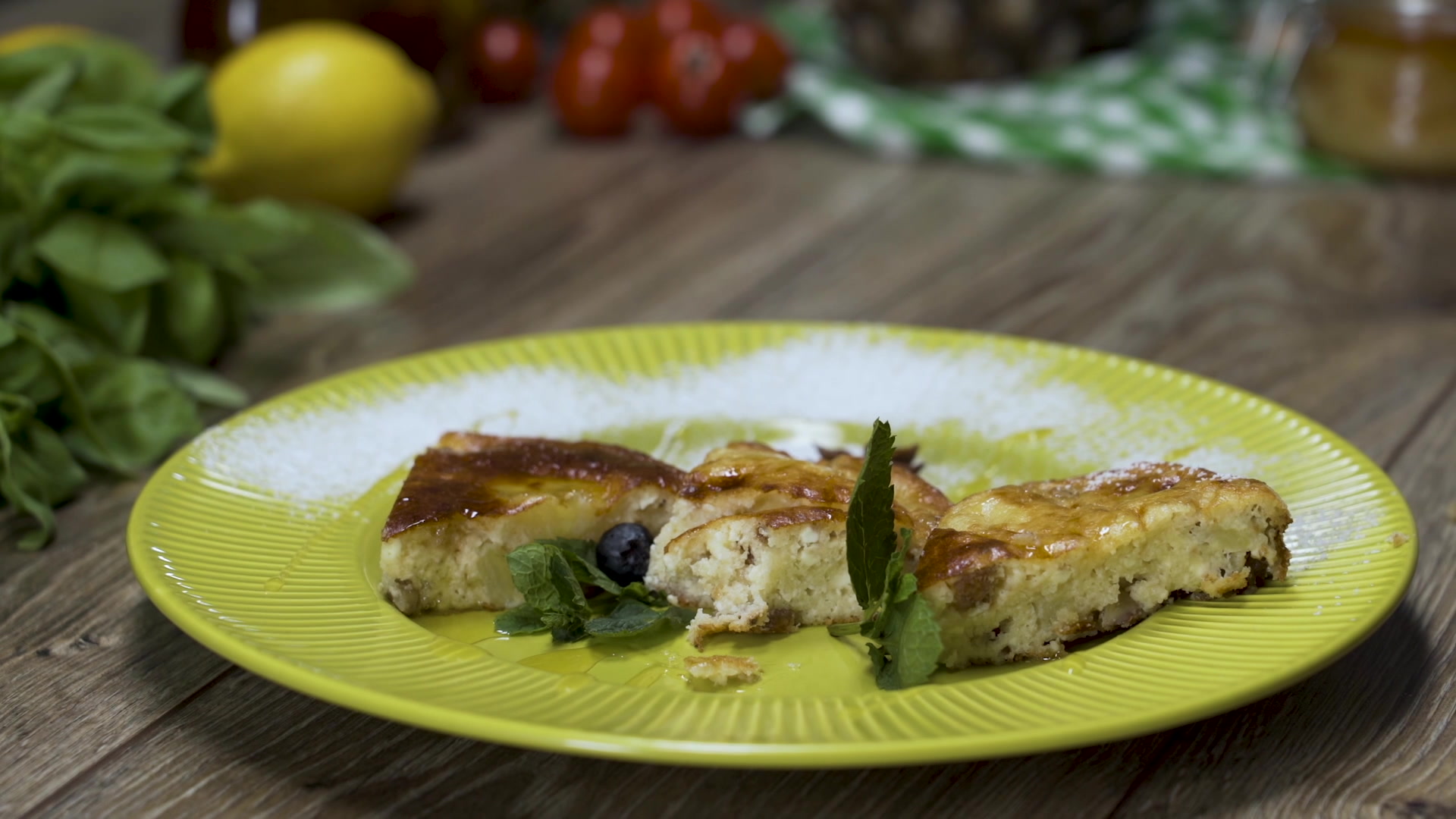 Gâteau de fromage frais à la banane