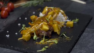 Duck with Mango