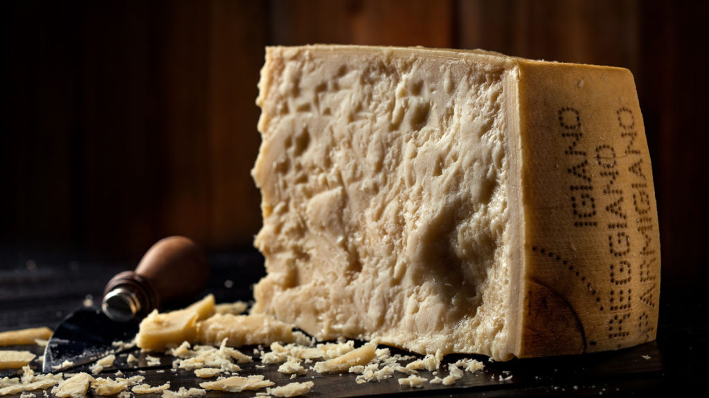 Le parmesan est très riche en umami