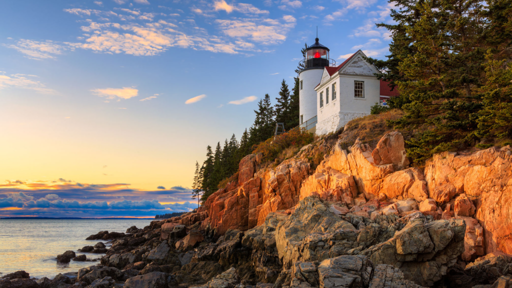 Acadia - Maine grands parcs aux États-Unis