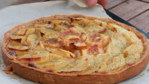 Recette sarthoise : la tarte des vergers de Jean-Franck 