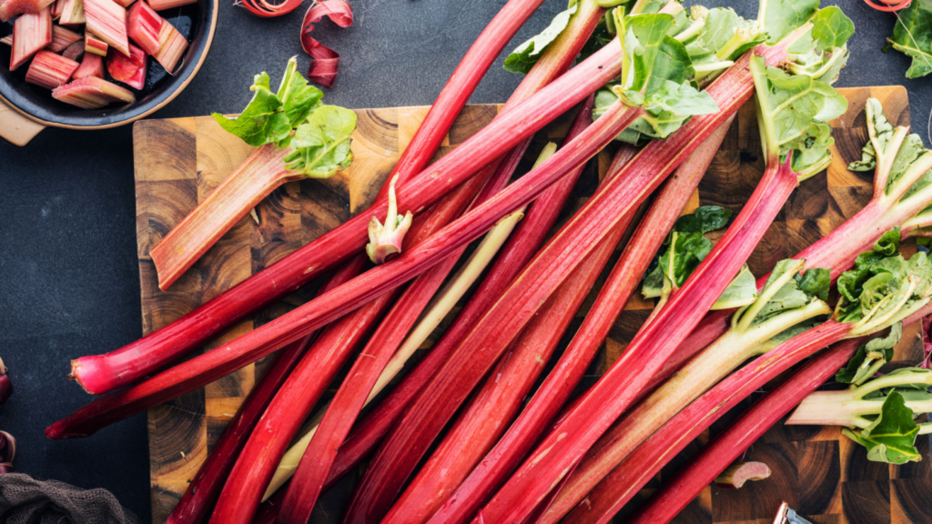 The benefits of rhubarb