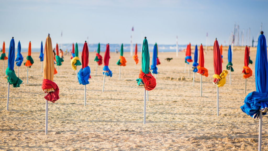 Plage des planches - Deauville - Calvados