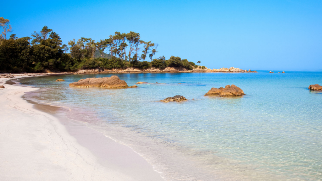 La plage de Palombaggia