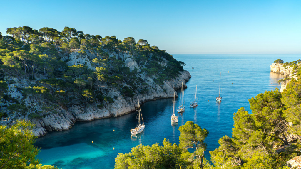 Les Calanques entre Marseille et Cassis