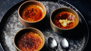 Chicory crème brûlée by Michel