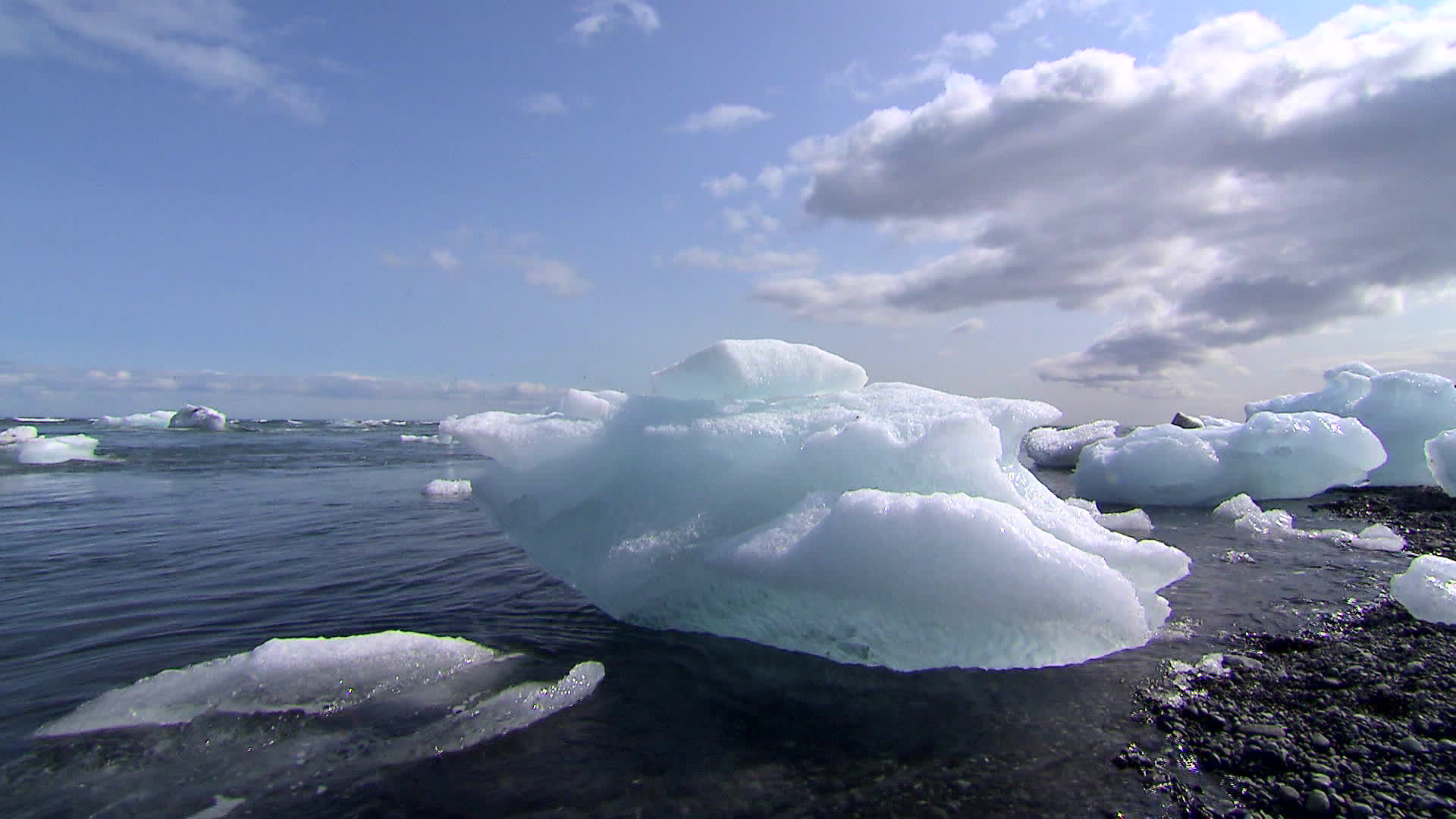 Austurland - Jökulsárlón beach