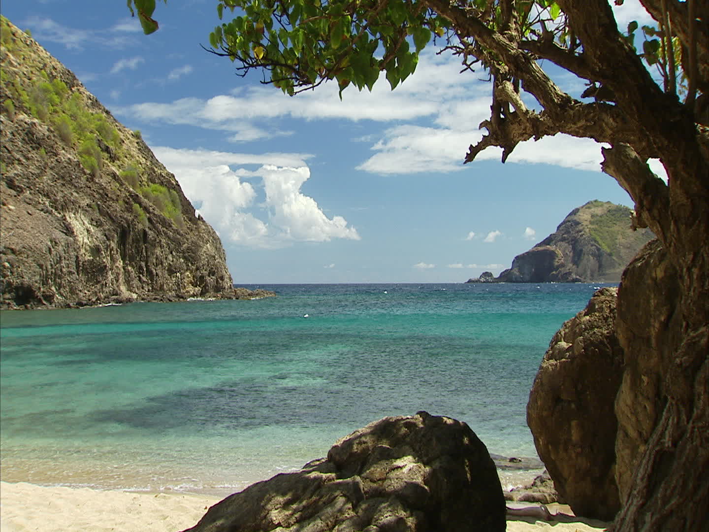 les îles Saintes - crique Rodrigues
