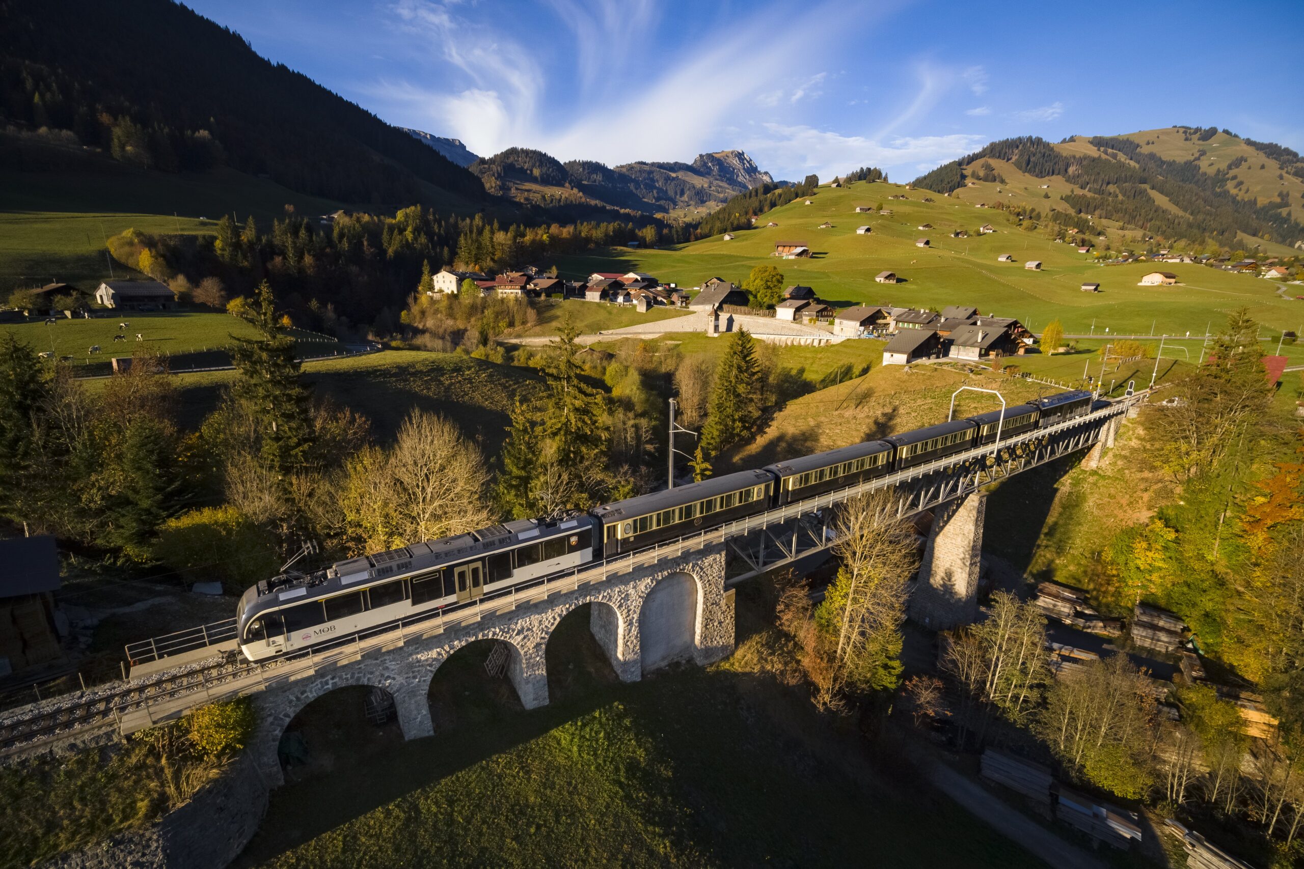 A bord du Goldenpass Belle Epoque