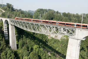 A bord du Voralpen-Express, de Saint-Gall à Lucerne