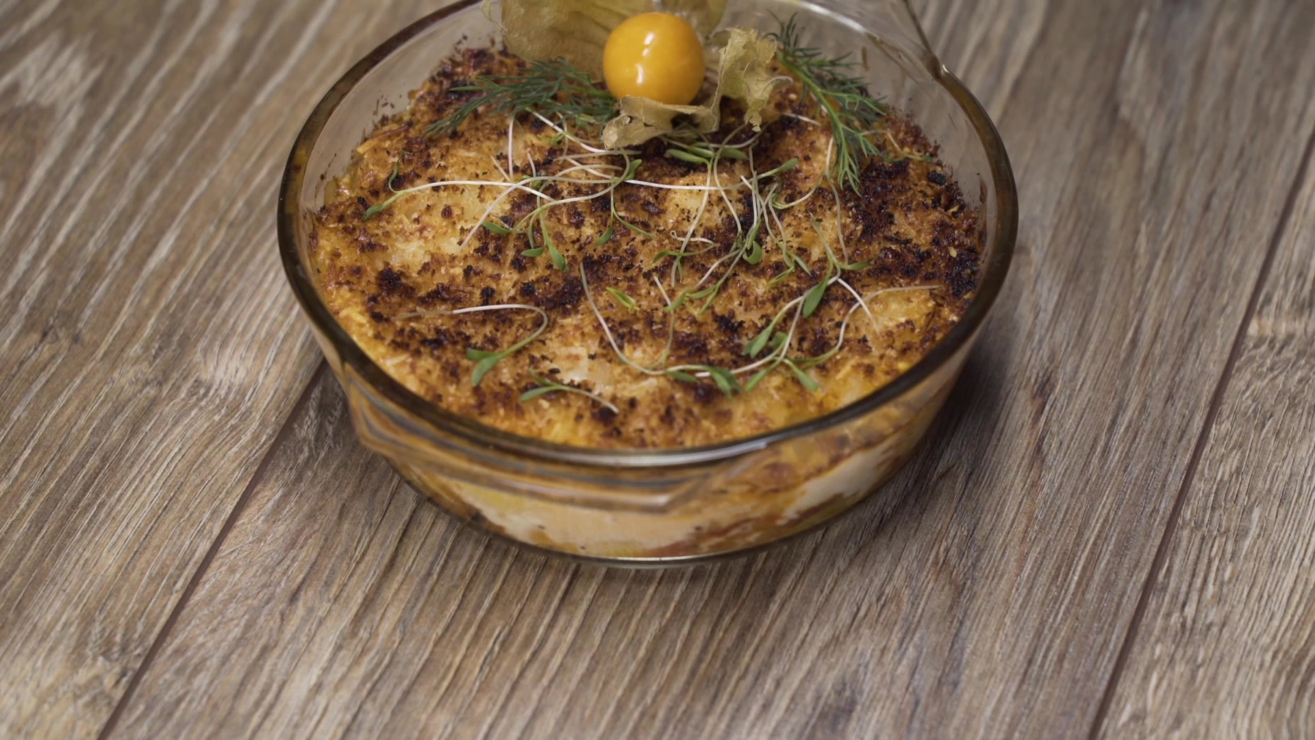 Conchiglie gratinées au four