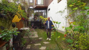 Rénovation et extension d'une maison bruxelloise toute en profondeur