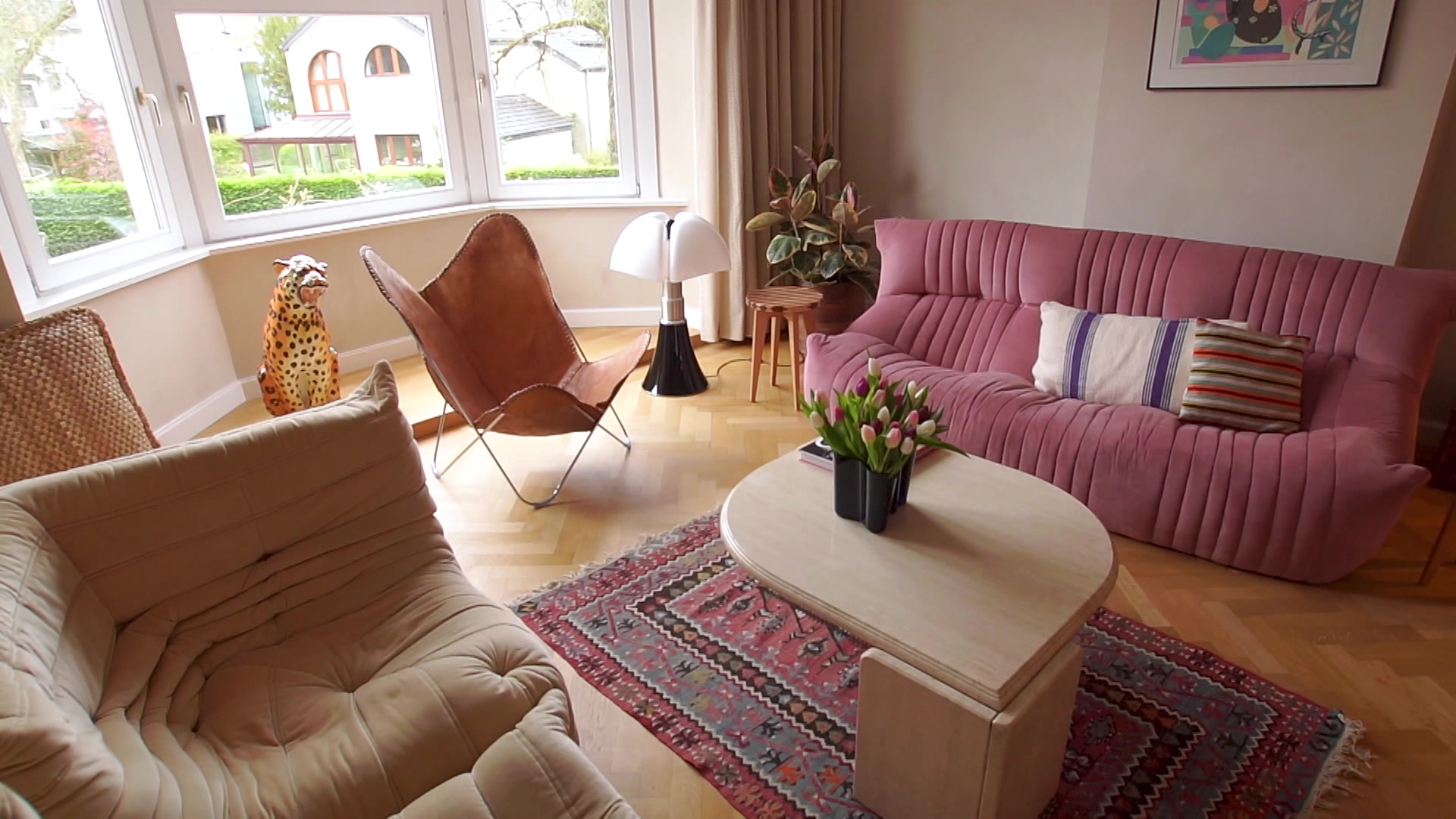 Transformation d'une maison avec matériaux naturels