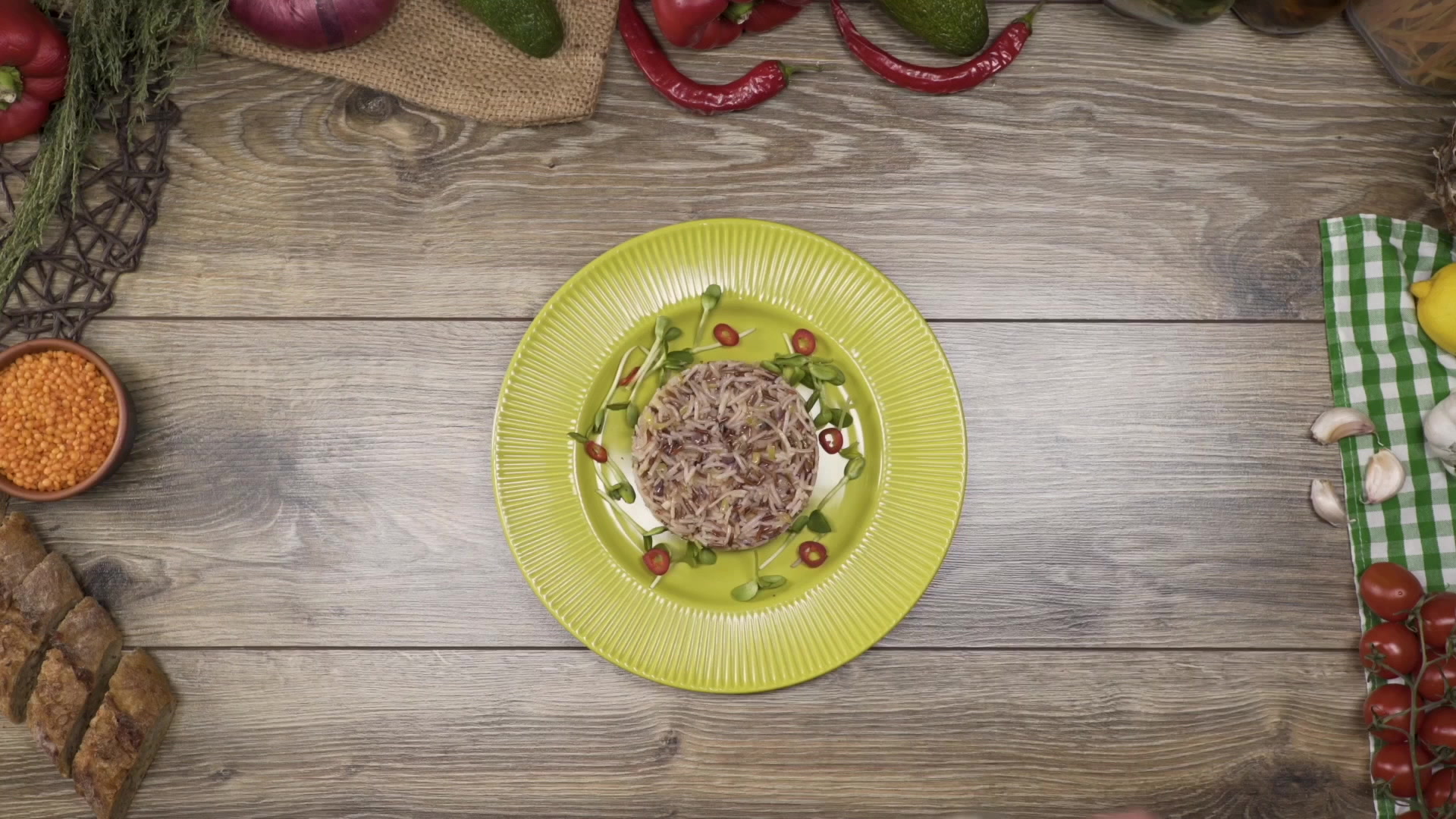 Riz Crémeux au Parmesan et Epinards