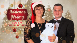 Jeremy et Adrienne : Noël des illuminations
