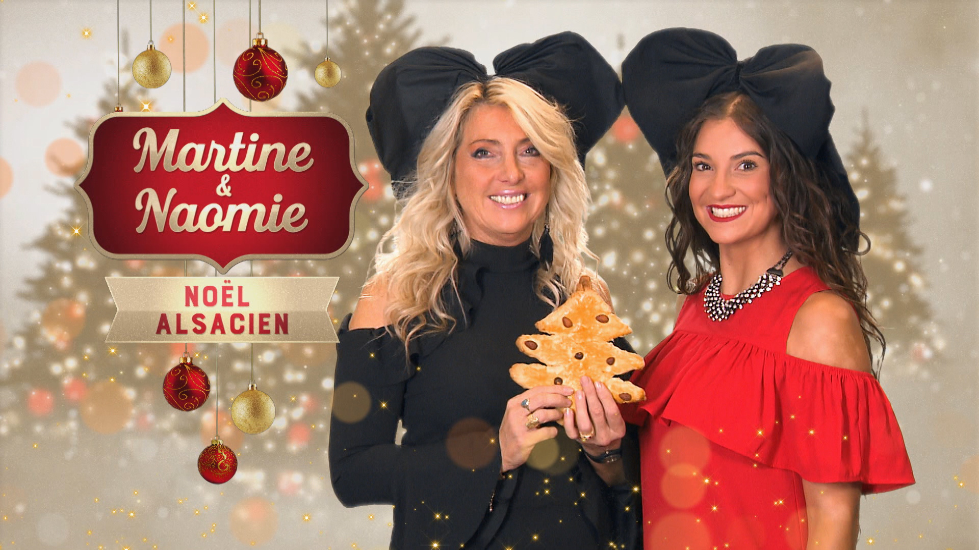 Martine et Naomie : Noël alsacien
