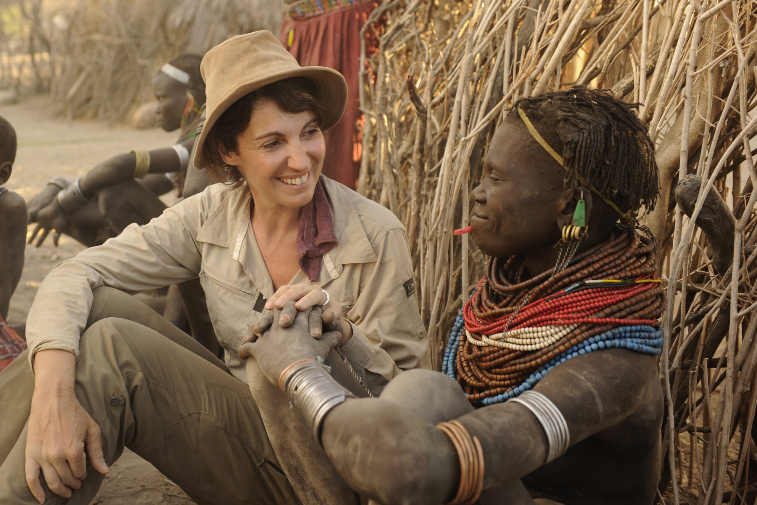 Avec Zabou Breitman Chez Les Nyangatom